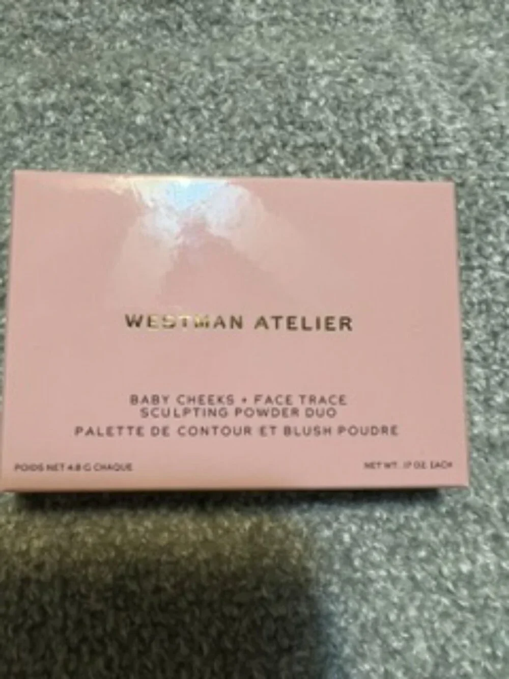 NWT Luxury Westman Atelier Baby Cheeks Face Trace in Petal & Biscuit